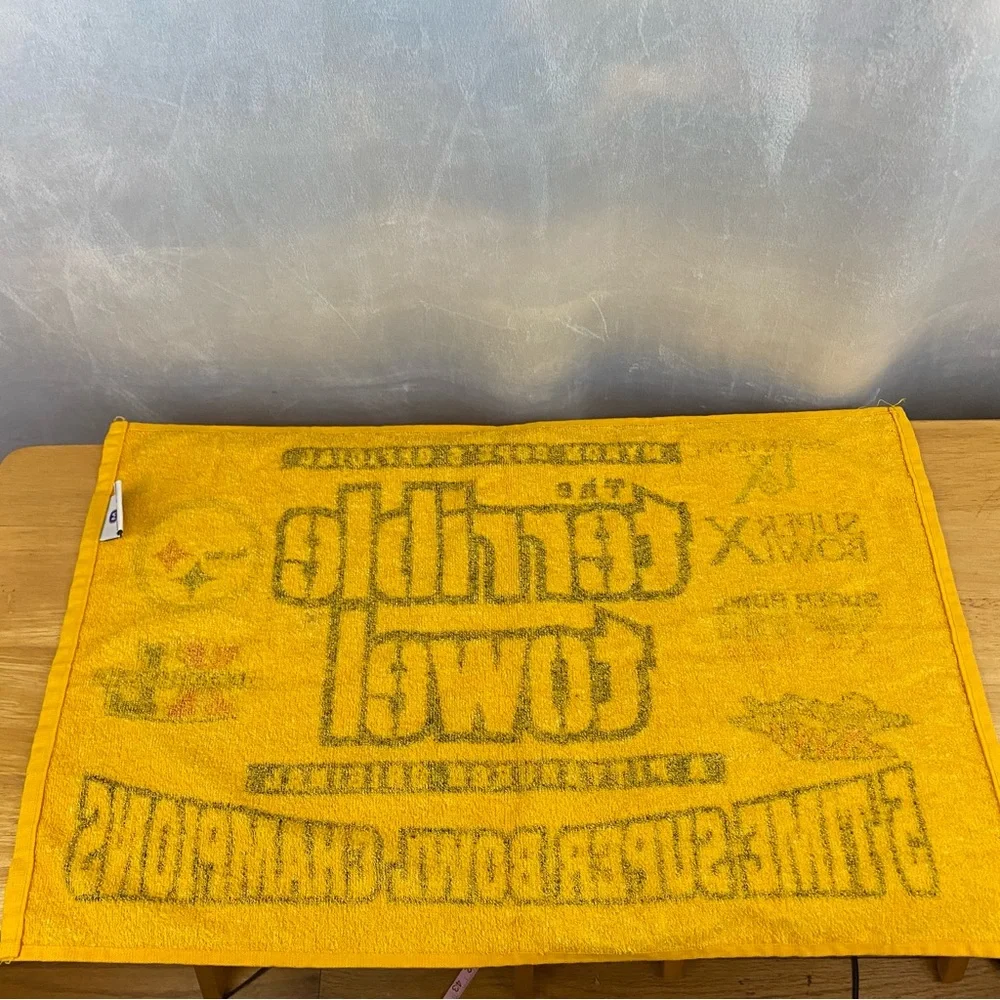 Pittsburgh Steelers Terrible Towel 2005 5-Time Super Bowl Champions